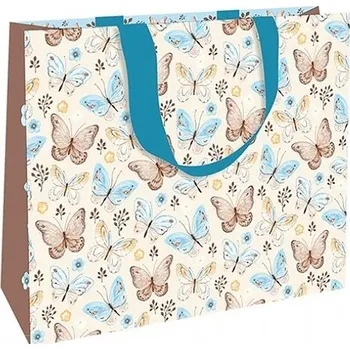 Dárková taška Nekupto Dárková taška LFL 2565 Motýlci 7940202