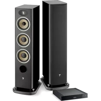 Hi-Fi systém Stereo set Naim CI-UNITI 102 + Focal Aria Evo X N°2, NAIM BLACK HGL