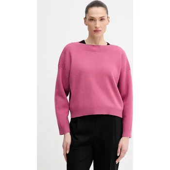 Oblečení a móda Svetr z vlněné směsi United Colors of Benetton 10ICD10GC růžová 30X, vel. XS