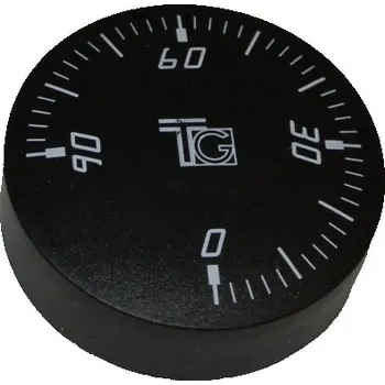 Příslušenství ke kotli Knoflík černý 0-90°C TG REGULUS - 1472