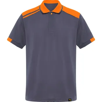 Pánské tričko Roly Pánská polokošile Samurai Barva: modrošedá/oranžová (2331), Velikost: S