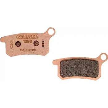 Brzda pro motocykl Přední motocyklové brzdové desky GALFER BRAKE PAD SINTERED pro KTM SX 65 rok 2009-2023 (sinterovaná směs brzdového obložení )