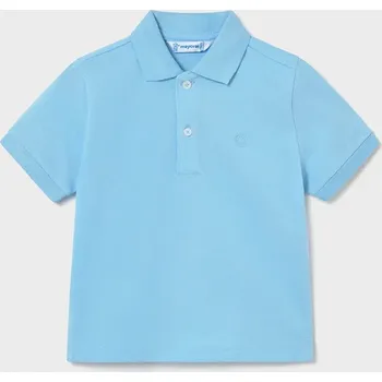 Oblečení a móda Dětská bavlněná polokošile Mayoral 102.3E.Baby.PPY2 modrá 50X, vel. 92