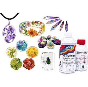 Epoxidová pryskyřice FLOWERA 20-24-950 čirá UV++ Balení A+B: 4,2 kg