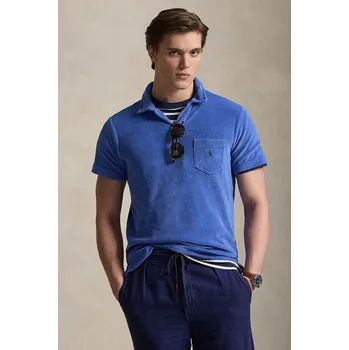 Pánská móda Polo tričko Polo Ralph Lauren 710A12491 modrá 55X, vel. M