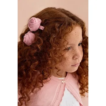 Dětské sponky Abel&Lula 2-pack 5469.1.Bizuteria.PPY2 růžová 30X, vel. ONE SIZE