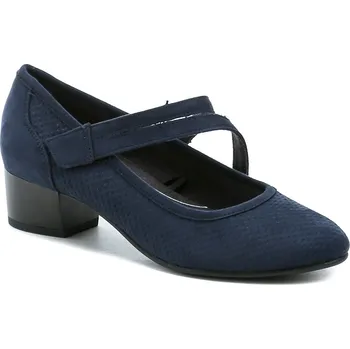 Dámské lodičky Jana 8-24363-42 navy dámská letní obuv šíře H EUR 38