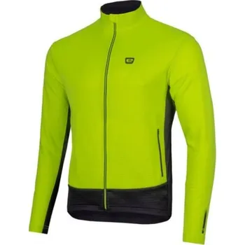 Běžecké oblečení Pánská funkční mikina ETAPE Core 3.0 - Žlutá fluo/černá, M