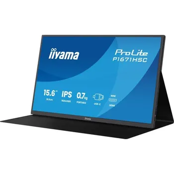 Monitor 15,6" iiyama ProLite P1671HSC-B1 P1671HSC-B1