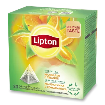 Čaj Lipton Zelený čaj mandarinka a pomeranč 20x 1,8 g