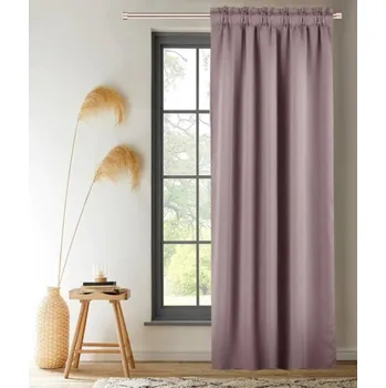 Závěs BytoTex Zatemňovací závěs na pásce Joana 140x250 cm, růžový (cena za 1 kus)