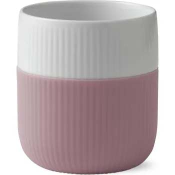 Royal Copenhagen Porcelánový hrnek Fluted Contrast Rose 350 ml