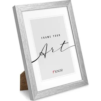 Rám na obraz Stojací/na zeď rámeček ve stříbrné barvě 20x26 cm – knor ID_1779210