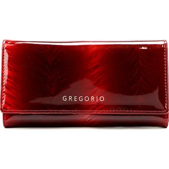 Peněženka Dámská kožená peněženka Gregorio FF-100 červená