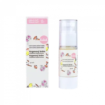 Pleťový krém Kvitok Denní arganový krém pro zralou pleť 30+ - vzorek (2 ml)