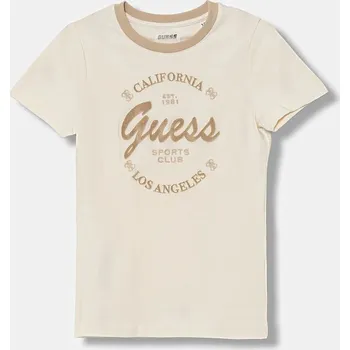 Pánská móda Dětské tričko Guess J5BI37.J1314.9BYA béžová 01X, vel. 167