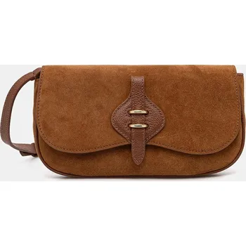 Kabelka Semišová kabelka Coccinelle E5.U7H.55.01.01 hnědá 88X, vel. ONE SIZE