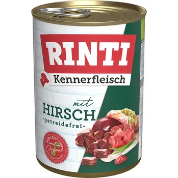 6x400g RINTI Kennerfleisch - jelení