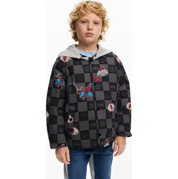 Chlapecké oblečení Dětská oboustranná bunda Desigual 25SBEW02 černá 99X, vel. 152