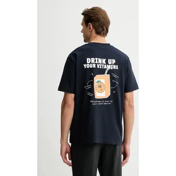 Bavlněné tričko Marc O'Polo 5000010968 námořnická modř 59X, vel. M