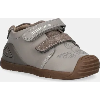 Dámské polobotky Dětské kožené polobotky Biomecanics 251121 šedá 09X, EUR 18
