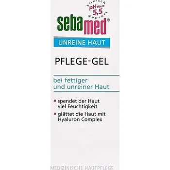 Péče o oční okolí Sebamed Blemish Skin Care Gel, vyhlazuje pleť s hyaluronovým komplexem, zklidňuje a pečuje o