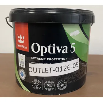 Lak na dřevo Tikkurila PO EXPIRACI - OPTIVA 5 MATT 2,7L odstín TVT: M419 (Cayenne) C + dárek k objednávce nad 1000Kč