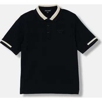 Chlapecké tričko Dětské polo tričko Emporio Armani EB001316.AF16641 námořnická modř 59X, vel. 176