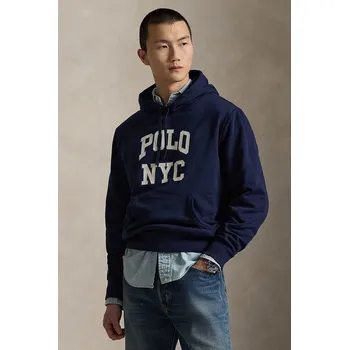 Pánská mikina Mikina Polo Ralph Lauren 710A13245 námořnická modř 59X, vel. XL