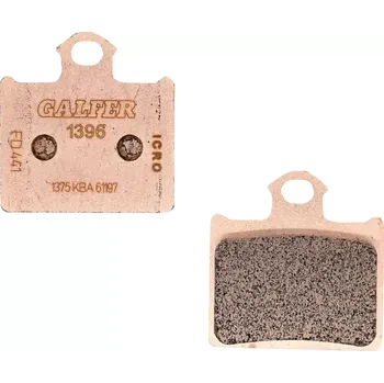 Brzda pro motocykl Zadní motocyklové brzdové desky GALFER BRAKE PAD SINTERED pro KTM FREERIDE (ELETRIC) rok 2012-2014 (sinterovaná směs brzdového obložení )