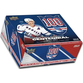 Karetní hra 2025-26 Upper Deck New York Rangers Centennial Box Set
