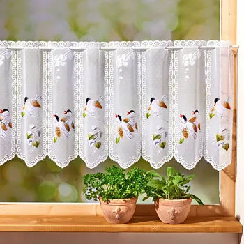 Záclona 3Pagen Záclonka ptáčci 45 x 150 cm