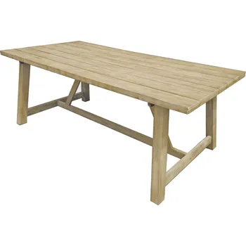 Zahradní stůl Garden Pleasure Gartentisch Oakland braun rechteckig 100,0 x 200,0 x 75,0 cm | 950270