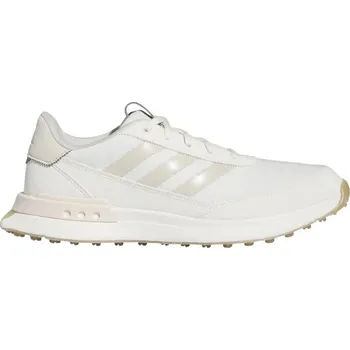 Adidas S2G dámské golfové boty, bílé bílé, standardní, bez spajků, 38