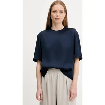 Dámská halenka Halenka Tommy Hilfiger WW0WW45900 námořnická modř 59X, vel. 36