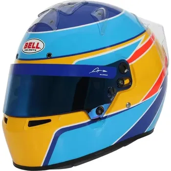 Motokárová přilba BELL KC7-CMR PRO, F.ALONSO 2023
