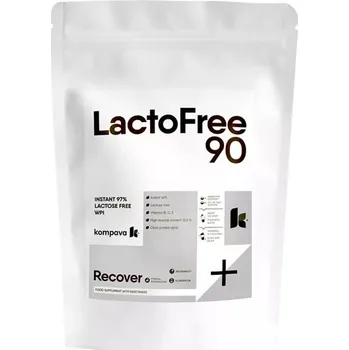 Protein Kompava LactoFree 90 500 g, čokoláda