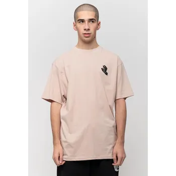 Pánská móda SANTA CRUZ triko - Contra Hand Mono T-Shirt Mushroom (MUSHROOM)