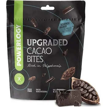 Čokoláda Powerlogy Upgraded Cacao Bites 100 g
