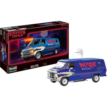 Plastikový model Revell Plastikový model auta STRANGER THINGS GMC® WSQK Squawk Van