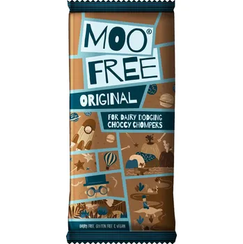 Čokoláda Moo free Čokoláda originál (80 g) - pošk. obal