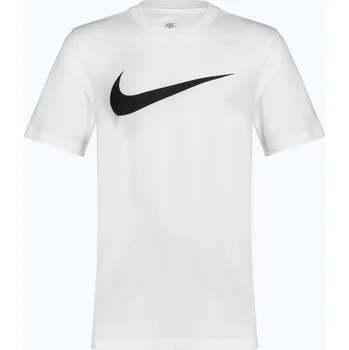Pánské tričko Pánské tričko Nike Sportswear Swoosh white/black