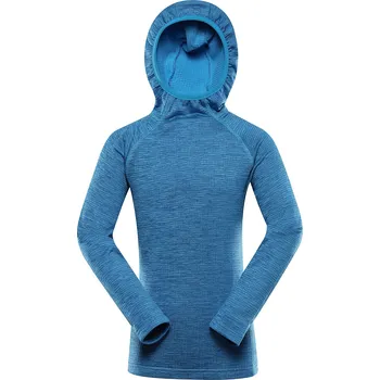 Dětská rychleschnoucí mikina s cool-dry ALPINE PRO ROLTO modrá 152-158