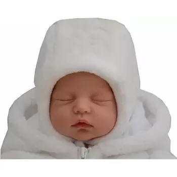 Módní doplněk ESITO | Čepice zimní hladká smetanová - smetanová / M