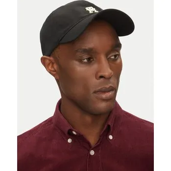 Pokrývka hlavy Kšiltovka Tommy Hilfiger Imd Color 6 Panel AM0AM13542 Černá OS