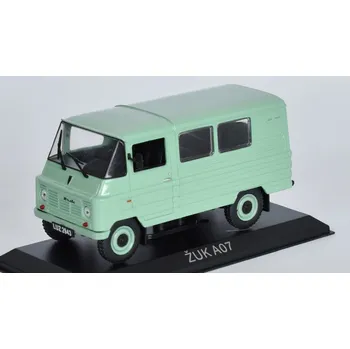 autíčko ŽUK A07 1:43 - DeAgostini Legendás Autói časopis s modelem ŽUK A07 - kovový model