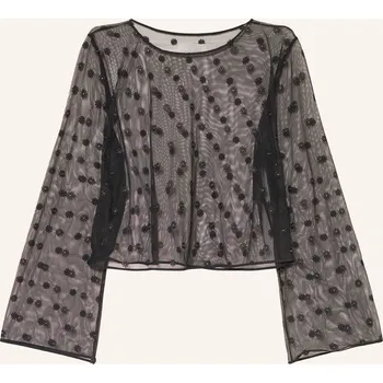 Marie Jo Dámské Lounge Tričko Daisy S Třpytivou Nití, černá /...