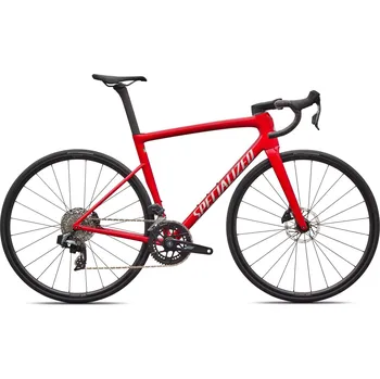 Silniční kolo Specialized Tarmac SL8 Comp AXS - gloss red tint over silver dust/silver dust 58 2026, 28" 2026, 28"