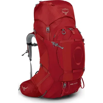 turistický batoh Osprey Ariel Plus 60l WM/L dámský expediční batoh - Carnelian red