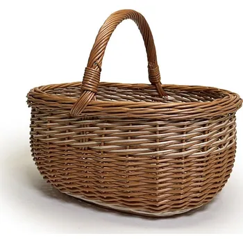 Proutěný nákupní košík 557